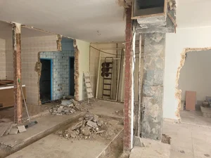 بازسازی ساختمان در سلسبیل شمالی 3