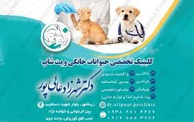 کلینیک حیوانات خانگی و پت شاپ دکتر عالی پور اهواز