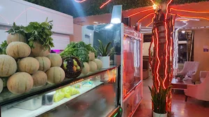 آبمیوه و بستنی مروارید یخی