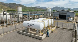 تاسیسات گاز مایع (lpg) دباغ