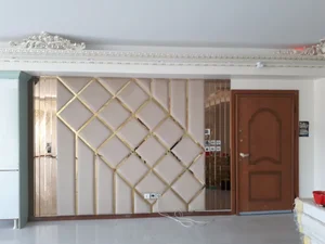 لمسه‌کاری و اجرای تی‌وی وال 5