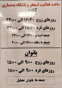 مجموعه ورزشی و استخر نگین تهران 5