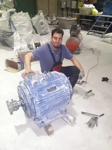 سیم پیچی آریا موتور