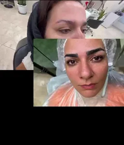 فیبروز ابرو شیدینگ لب آرایش دائم سارا 2