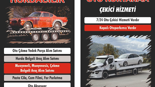 Karaağaç oto kurtarma tamir bakım hurdacılık