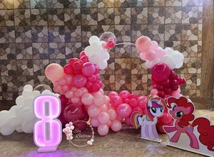 Ela balloon تم تولد دکور تولد