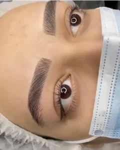 فیبروز ابرو شیدینگ لب آرایش دائم سارا 5