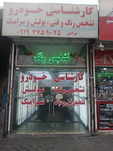 تشخیص رنگ خودرو آسیا کارشناس کارشناسی خودرو