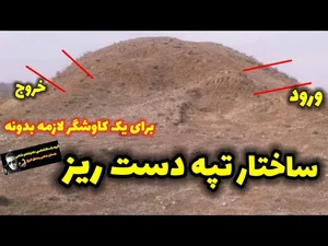 ساختار تپه های دست ریز گنج دار