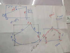 الگو آماده روبان پلت