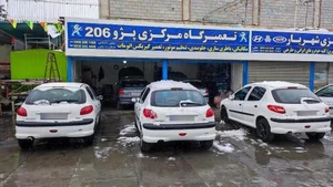 تعمیرگاه مرکزی پژو 206 4