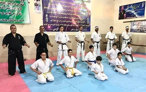 سالن هیات کاراته شهرستان خرامه