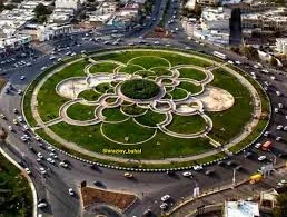 فلکه ی معلم یا چهار راه گاز قدیم که الان تبدیل به تقاطع سه سطحی شده . . شما  اینجارو یادتون میاد!؟ . . . . . . #آرامش #موسیقی #سرگرمی #