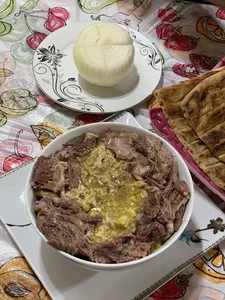 کله‌پزی (طباخی) بره سفید فومن