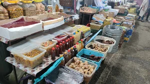 fresh fruit and vegetables