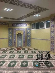 تجهیزات نوین نمازخانه و دکوراسیون سنتی کوثر