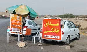 غذای خانگی خان و خاتون شعبه سیار