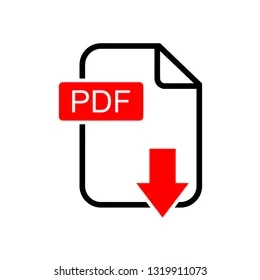 Pdf Download Vector Icon Vector Pdf Stock Vector (Royalty ...