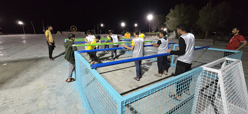 Human foosball