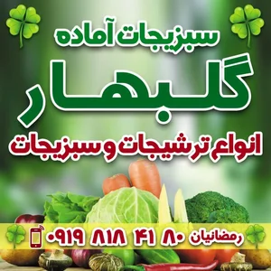 سبزیجات آماده گل بهار 2