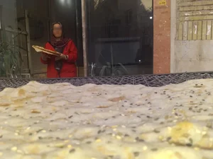 نانوایی سنگک سنتی بهار 2