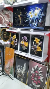 ساعت دیواری رزینی سیاسیاهی 4
