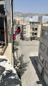 کار در ارتفاع یوسف رحیمی زاده