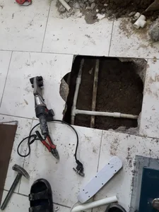 لوله‌کشی و نشت‌یابی در فلاح 3