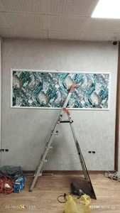 نصب کاغذدیواری در نازی‌آباد 3