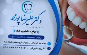 دکتر علیرضا پور محمد