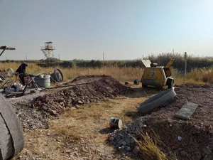اجاره کمپرسور و تخریب ساختمان در مرزداران