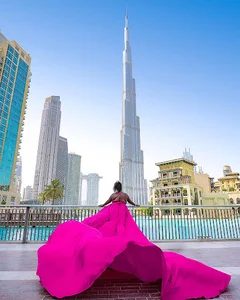 Dubai flyingdress photos
