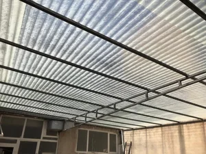 اجرای سقف شیبدار و سایه‌بان در بازار تهران 5