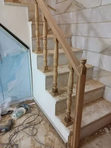 رنگکاری چوب در استخر 4