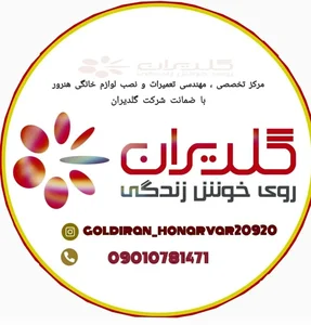 نمایندگی خدمات پس از فروش شرکت گلدیران هنرور کد20920 2