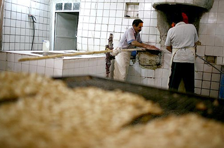 نانوایی سنگکی