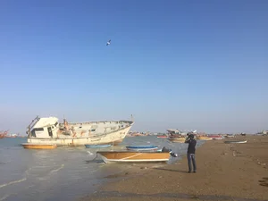 لنگرگاه صیادی جزیزه شیف