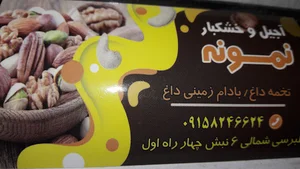 آجیل نمونه میرزابیگی