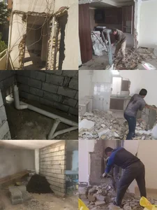 بازسازی ساختمان در تهرانپارس غربی 2