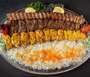 چلو کبابی اطلس طلایی