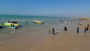 ساحل بندر دیلم ️