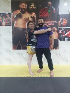 کلاس آموزش موی تای و mma مهدی جعفری 2