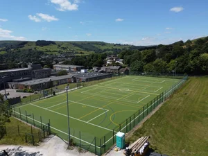 School football ground
