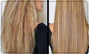 اکستنشن و کراتینه مو