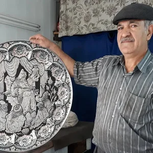 قلمزنی استاد علیرضا باقری