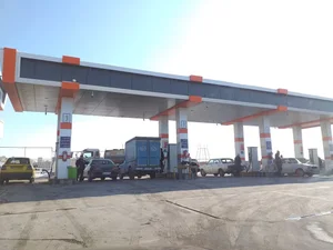 جایگاه دو منظوره بنزین و گاز نیایش