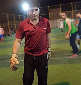 چمن باشگاه تاج آغاجاری