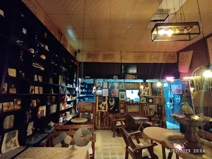 کافه کلبه چوبی