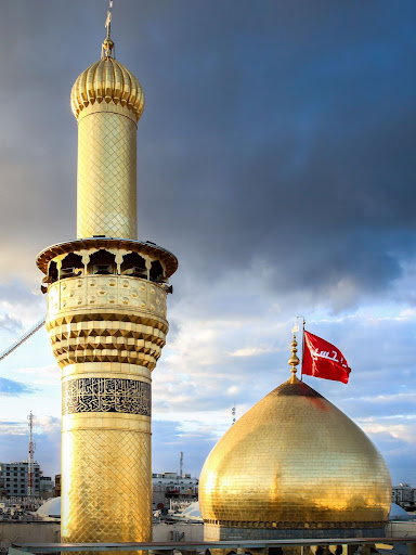 جایگاه مرکزی فلک‌الدین و میدان تیر هیت علمداران ابوالفضل