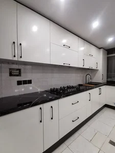 کابینت آشپزخانه سفید مدرن با قیمت مناسب-در گلشهر کرج+۳۰ عکس